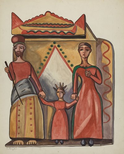 बुल्टो - पवित्र परिवार, 19351942। द्वारा ई. बॉयड