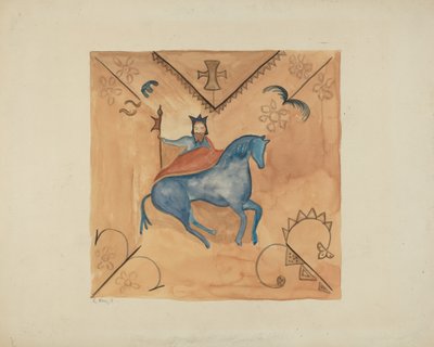 सेंट जॉर्ज डीर्स्किन पर चित्रित, 1935-1942। द्वारा ई. बॉयड
