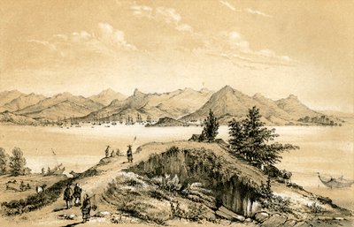 हांगकांग की खाड़ी और द्वीप, 1847 द्वारा ई गिल्कसो