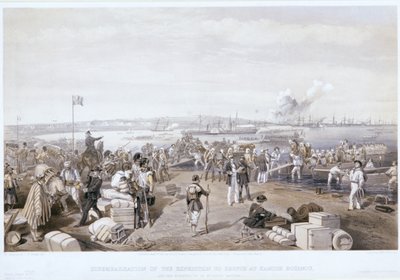 1855 में कामिश बोर्नौ में केर्च के अभियान का अवतरण द्वारा ई वाकर
