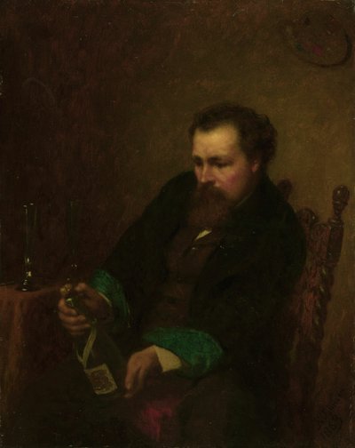 सेल्फ-पोर्ट्रेट, 1863। द्वारा ईस्टमैन जॉनसन