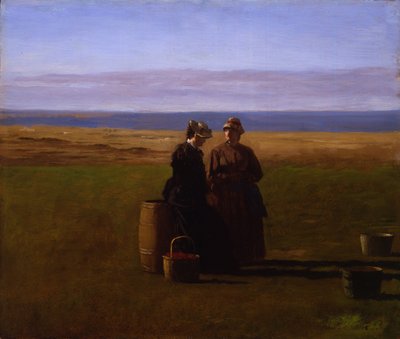 वार्तालाप, 1879 द्वारा Eastman Johnson