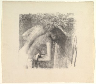 बाथ बड़े संस्करण के बाद, 1891-92। द्वारा एडगर डीगास