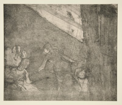 राजदूतों में, c.1877 (नक़्क़ाशी, जलीय और सूखेपन) द्वारा एडगर डीगास