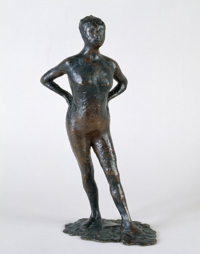 रेस्ट पर डांसर, 1892-95 (कांस्य) द्वारा Edgar Degas