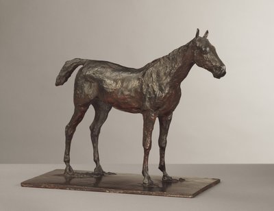 हॉर्स स्टैंडिंग, c.1870s मॉडल, 1919-21 डाली द्वारा एडगर डीगास