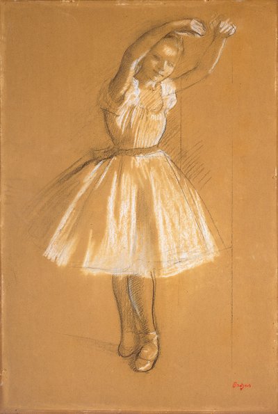 लिटिल डांसर, 1875 द्वारा एडगर डीगास