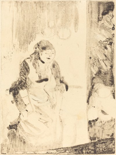 मिस बेकेट, सी। 18771878. द्वारा एडगर डीगास