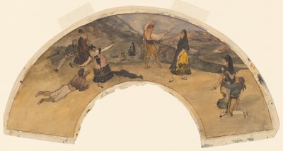 स्पेनिश नर्तक और संगीतकार, 18681869। द्वारा एडगर डीगास