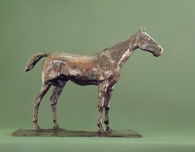 स्थायी घोड़ा (कांस्य) द्वारा Edgar Degas
