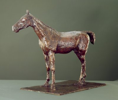 स्थायी घोड़ा (कांस्य) द्वारा Edgar Degas