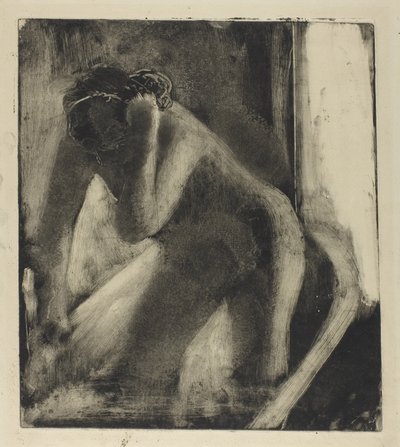 द बाथ, c.1882 द्वारा एडगर डीगास
