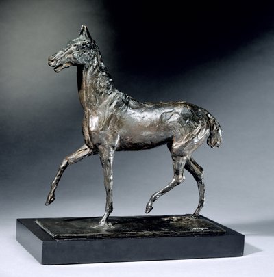 ट्रॉटिंग हॉर्स (कांस्य) द्वारा Edgar Degas