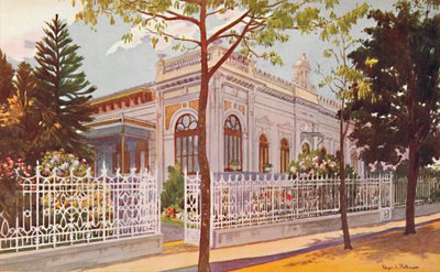 विलिनो नायर, एडमिरल बैरन डे टेफे वॉन हुन्होल्ट्ज़ का निवास, पेट्रोपोलिस, 1914 द्वारा एडगर एल। पैटीसन