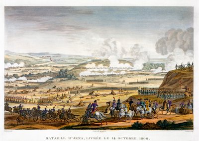 जेना, जर्मनी की लड़ाई, 14 अक्टूबर 1806 द्वारा एडमे बोविनेट