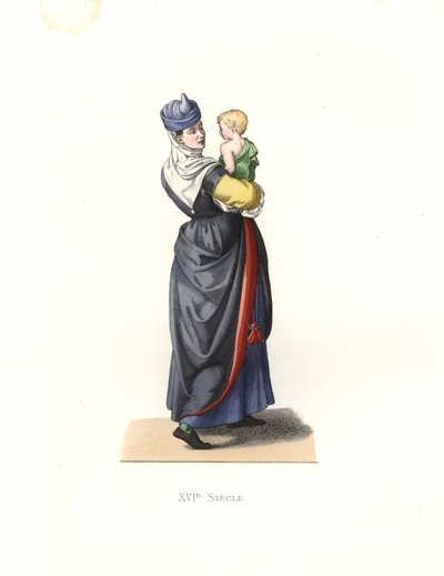 Bayonne . से महिला द्वारा एडमंड लेचेवेलियर-चेविग्नार्ड