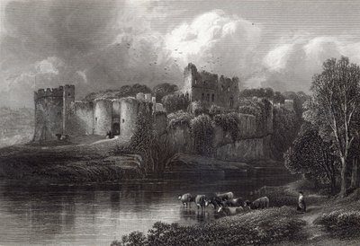 Chepstow Castle, R. Hinshelwood द्वारा उत्कीर्ण, Cassell und Company Ltd द्वारा मुद्रित द्वारा एडमंड मॉरिसन विम्परिस
