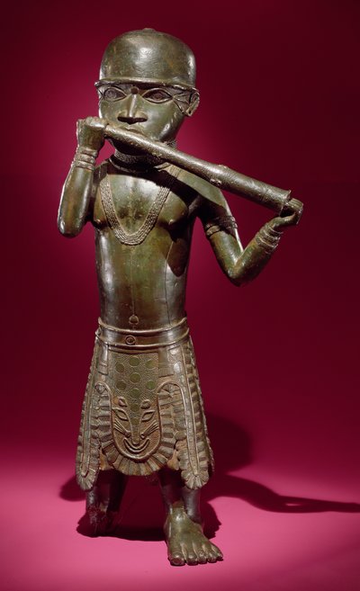 बेनिन, नाइजीरिया (कांस्य) से हॉर्नब्लोवर द्वारा Edo Culture
