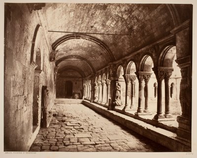 Arles। क्लोइटर सेंट ट्रोफ़ाइम (उत्तर गैलरी) द्वारा एडवर्ड बाल्डस
