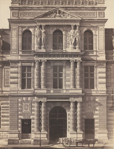 लौवर की इंपीरियल लाइब्रेरी, 1856-1857। द्वारा एडवर्ड बाल्डस