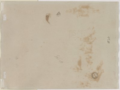 एक आदमी का स्केच, एक उप-शाखा के साथ और एक हेलमेट का स्केच, 1878। द्वारा जीन बैप्टिस्ट एडौर्ड डिटेल