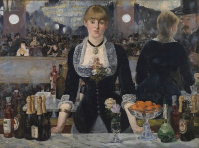 1881-82 में फोल्स-बर्गेरे में एक बार द्वारा Édouard Manet
