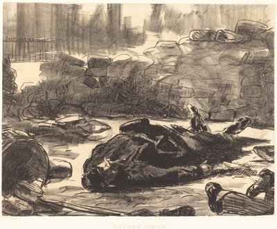 गृहयुद्ध गृहयुद्ध, 1871। द्वारा एडोर्ड मैनेट