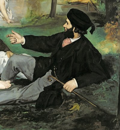 दोपहर का भोजन, 1863 द्वारा एडोर्ड मैनेट