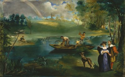 मछली पकड़ना, कै। 1862-1863। द्वारा एडोर्ड मैनेट