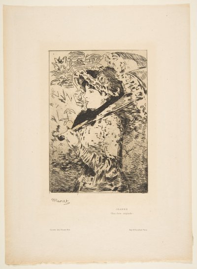 जीन, 1882। द्वारा एडोर्ड मैनेट