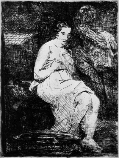 शौचालय, 1861 द्वारा एडोर्ड मैनेट