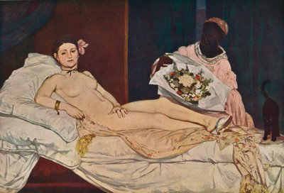 ओलंपिया, 1863 द्वारा Édouard Manet