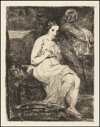 टॉयलेट, 1862 द्वारा एडोर्ड मैनेट