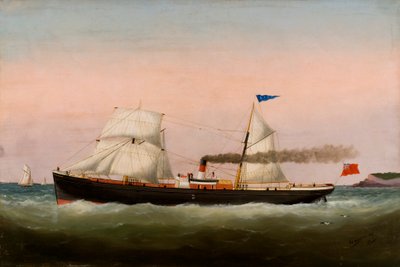 सेलिंग बोट्स, ले हैवर, 1877 द्वारा Edouard Marie Adam