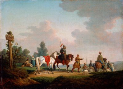 1812 में द पार्टिसंस, 1820। द्वारा एडौर्ड स्वेबैक