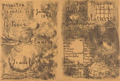लोनली सोल्स, 1893। द्वारा एडोर्ड वुइलार्ड
