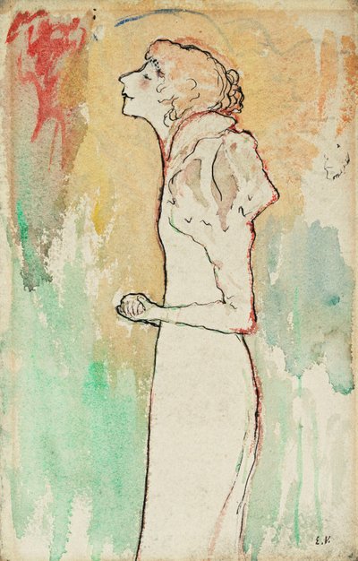गायक, c.1891-92 द्वारा एडोर्ड वुइलार्ड