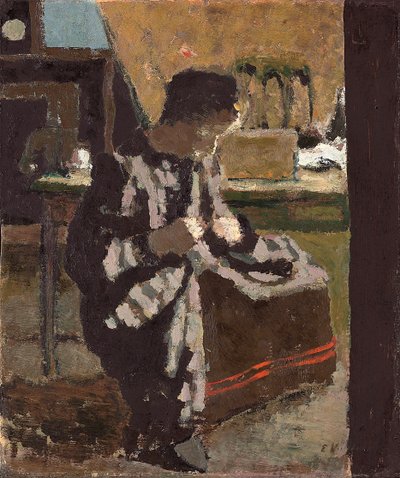 ला कॉउचर, c.1893 (कागज पर तेल बोर्ड पर रखा गया) द्वारा एडोर्ड वुइलार्ड