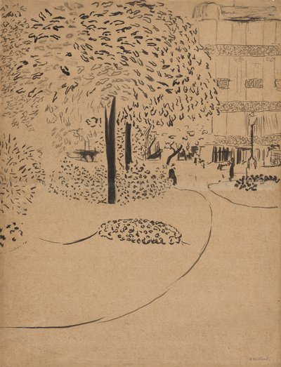 द स्क्वायर, 1910। द्वारा एडोर्ड वुइलार्ड