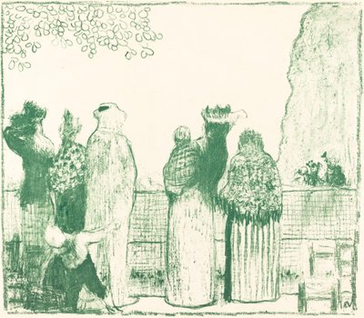 ट्यूलरीज गार्डन, 1895। द्वारा एडोर्ड वुइलार्ड