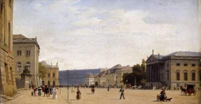 Unter den Linden, बर्लिन, 1836 द्वारा जोहान फिलिप एडुअर्ड गार्टनर