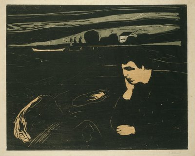 मेलानचोली III, 1902 द्वारा एडवर्ड चबाना