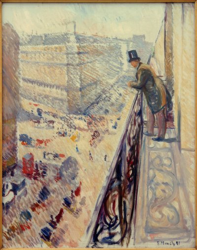 Lafayette स्ट्रीट द्वारा Edvard Munch
