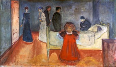 द डेड मदर एंड चाइल्ड, 1897-1899 द्वारा Edvard Munch