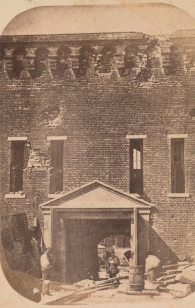 फोर्ट सम्टर की निकासी, अप्रैल 1861। द्वारा एडवर्ड एंथोनी