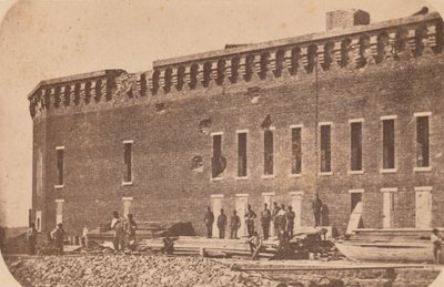 फोर्ट सम्टर की निकासी, अप्रैल 1861, अप्रैल 1861। द्वारा एडवर्ड एंथोनी