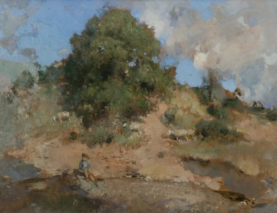 नागफनी बैंक, c.1910 (कैनवास पर तेल) द्वारा एडवर्ड आर्थर वाल्टन
