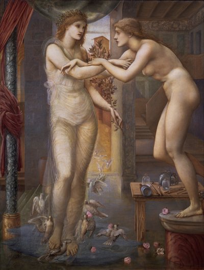 Pygmalion and the Image - द गॉडहेड फायर द्वारा एडवर्ड बर्न जोन्स