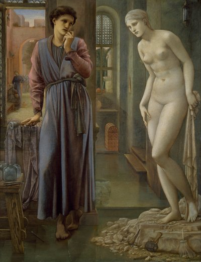 Pygmalion and the Image - द हैंड रेफ्रेन्स द्वारा एडवर्ड बर्न जोन्स