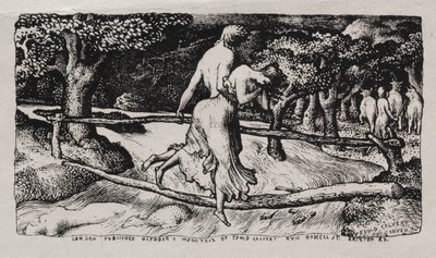 द फ्लड, 1829। द्वारा एडवर्ड कैलवर्ट